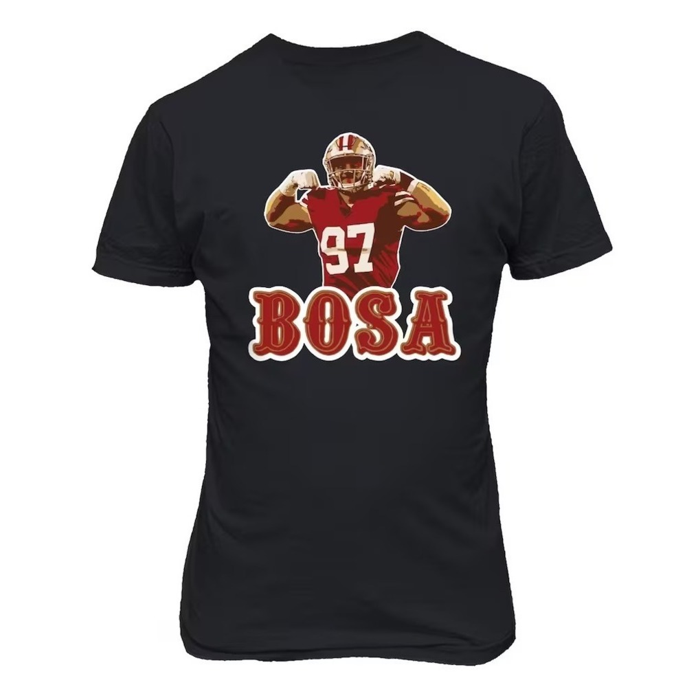 San Francisco Defensive End Bosa 97 Football Fans Unisex Tshirt Gift For Fan